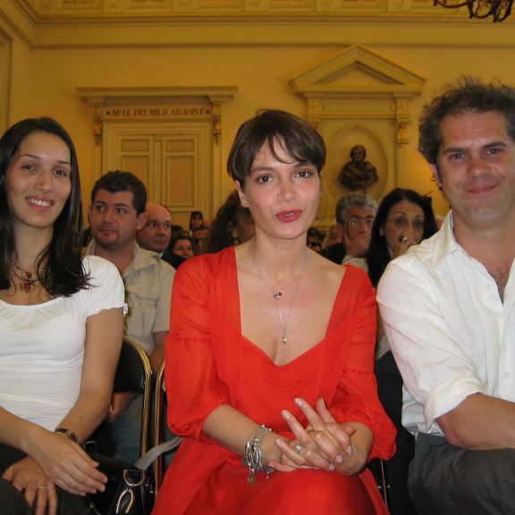 Delphine Minoui, Manon Loizeau, Alexis Marant Lauréats Albert Londres 2006
